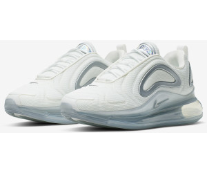 nike white and silver air max 720 trainers