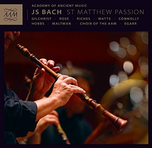 Richard Egarr - J.S. Bach: Matthäuspassion (Version von 1727) (CD)