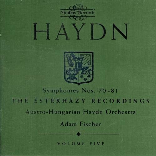 Adam Fischer, Austro-Hungarian Haydn Orchestra - Sinfonien 70 - 81 (CD)