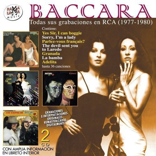 Baccara - Todas Sus Grabaciones En Rca (1977-1980) (CD)