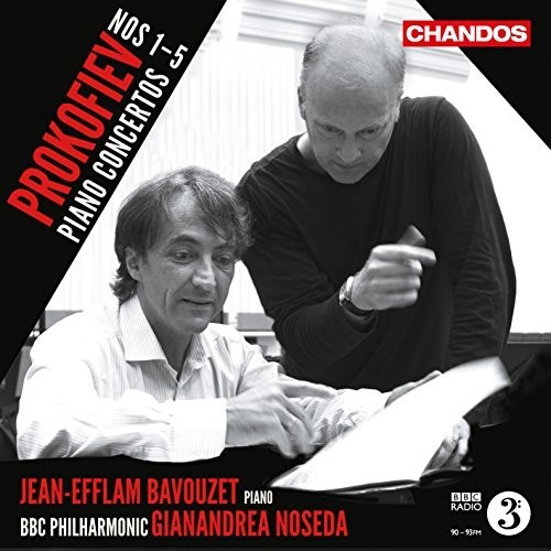 BBC Philharmonic, Jean-Efflam Bavouzet - Klavierkonzerte 1-5 (CD)