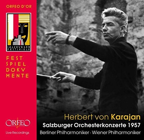 Berliner Philharmoniker, Wiener Philarmoniker, Herbert Karajan - Salzburger Orchesterkonzerte 1957 (CD)