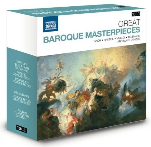Große Barocke Meisterwerke - Naxos Jubiläumsbox (CD)