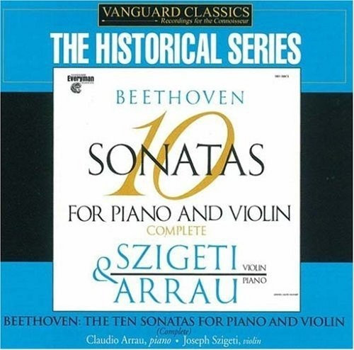 Claudio Arrau, Szigeti Joseph - Violinsonaten 1-10 (CD)