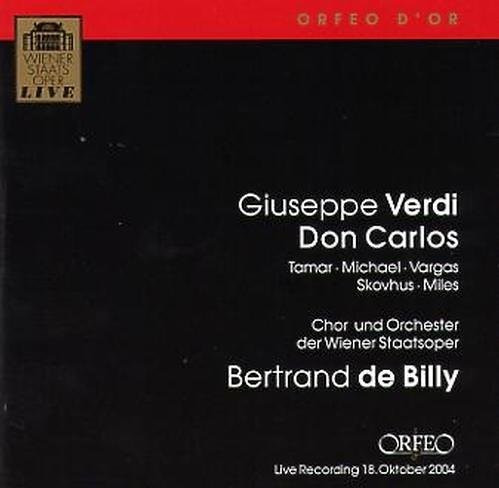 Giuseppe Verdi - Don Carlos / Chor Und Orchester Der Wiener Staatsoper (CD)