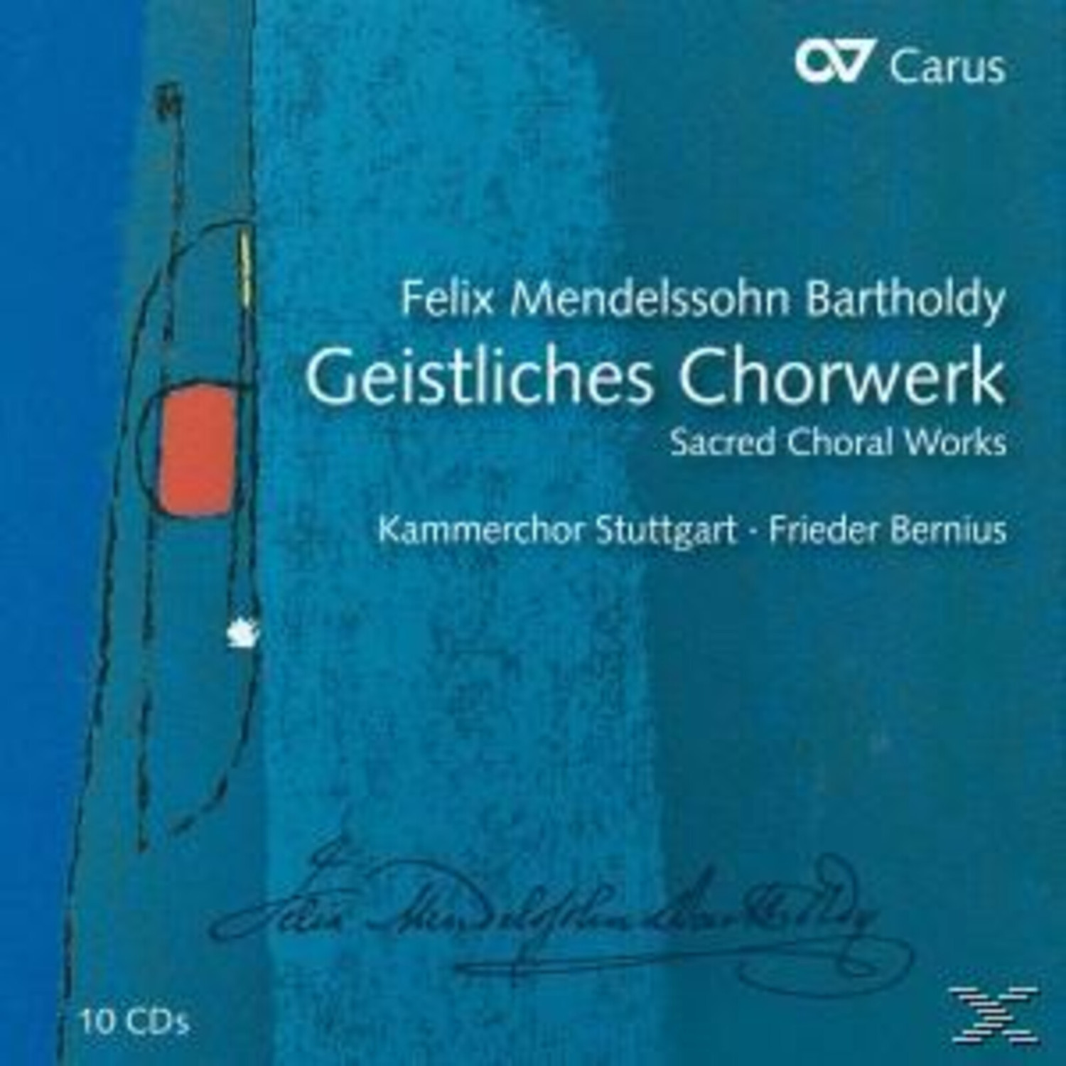 Kammerchor Stuttgart, Frieder Bernius, Werner Gura, Krisztina Laki, Monica Groop, Julia Hamari, Michael Volle - Geistliches Chorwerk (CD)