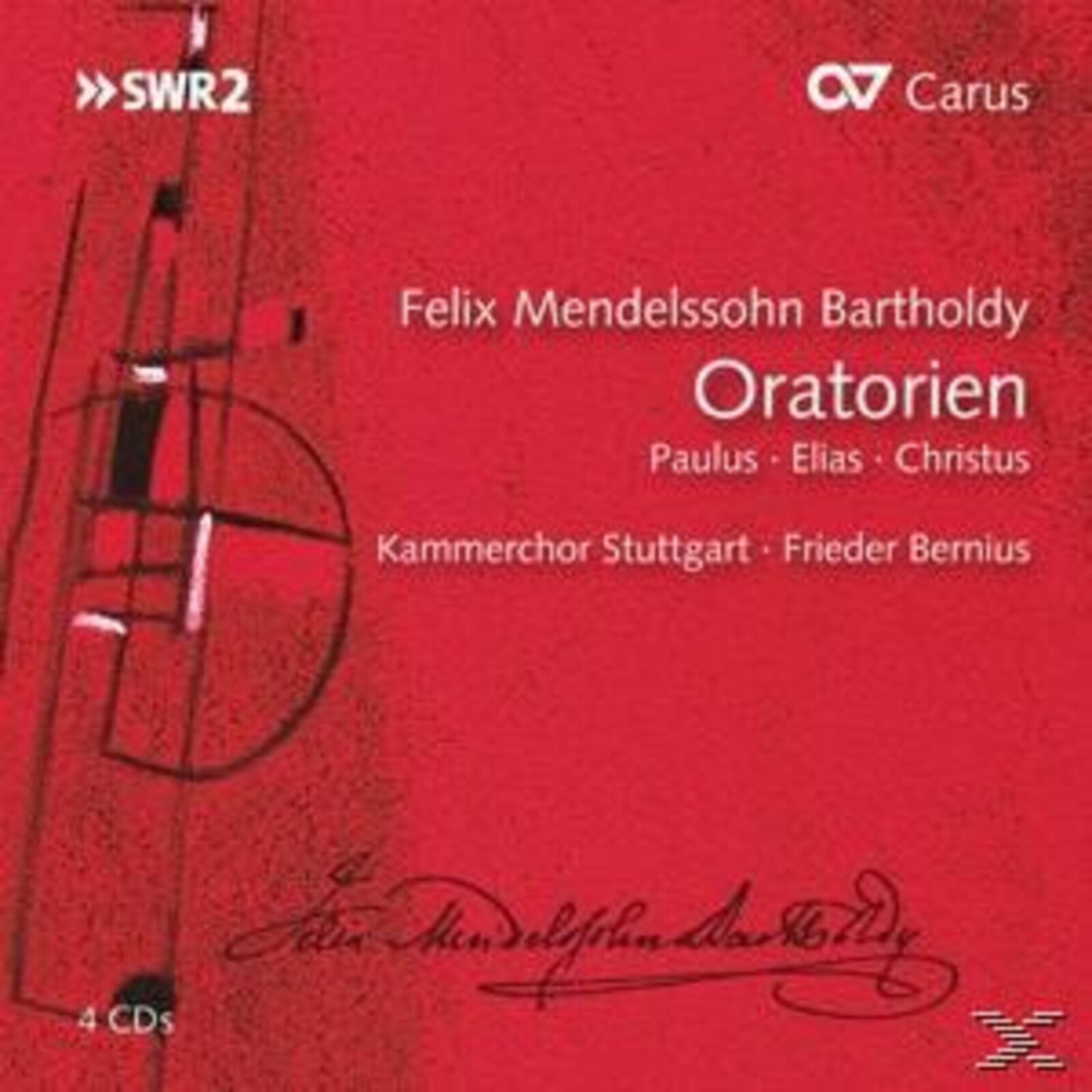 Kammerchor Stuttgart, Klassische Philharmonie Stuttgart, Deutsche Kammerphilharmonie Bremen, Bamberger Symphoniker - Oratorien (CD)