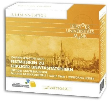 Leipziger Universitätschor, Pauliner Barockensemble - Festmusiken Zu Leipziger Univ.Feiern (CD)