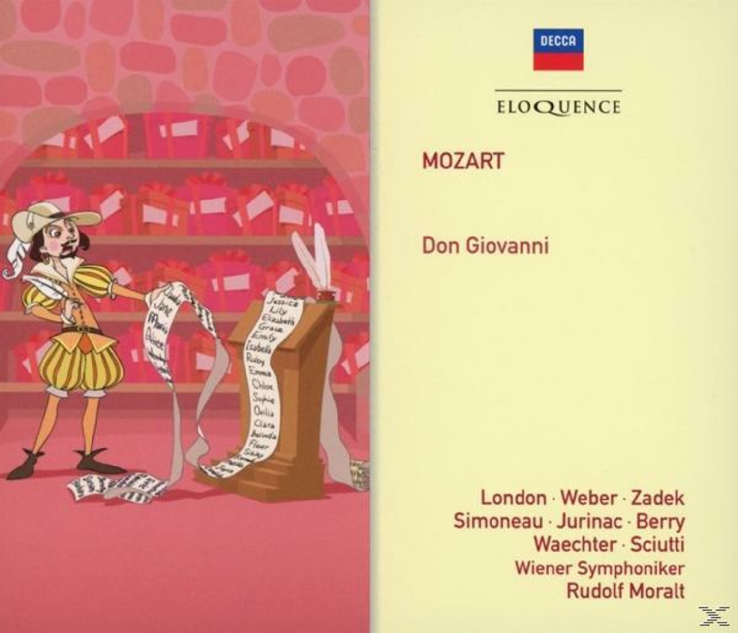 London/Weber/Zadek/Simoneau/Jurinac/Berry/Moralt/+ - Don Giovanni (CD)