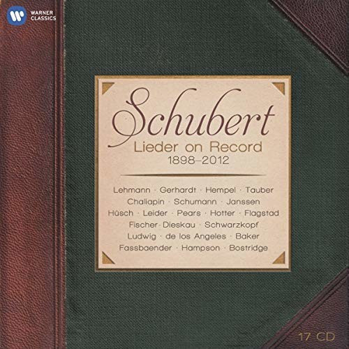 Schubert Lieder On Record (CD)