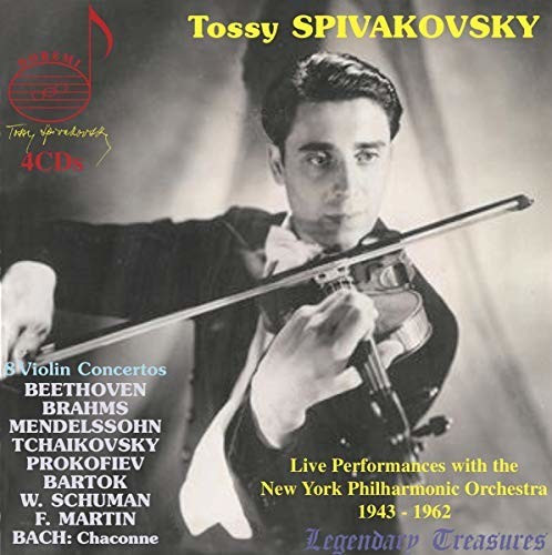 Tossy/New York Philharmonic Spivakovsky - 8 Violinkonzerte (CD)