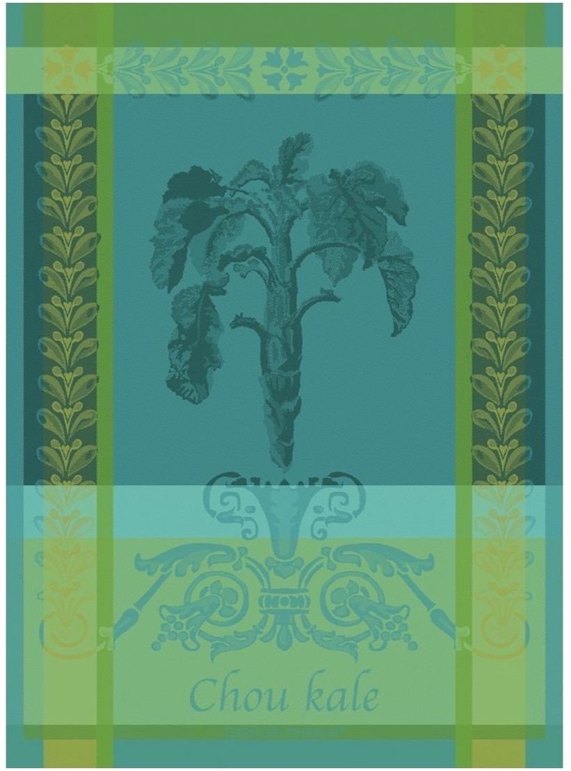 Garnier-Thiebaut Dish Towel Chou Kale Bleu