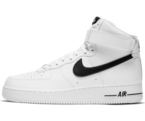 all white air force ones high
