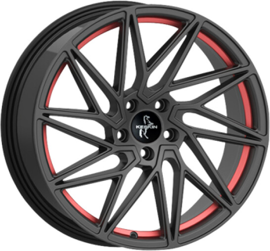 Keskin KT20 Future (8.5x20) black painted red inside