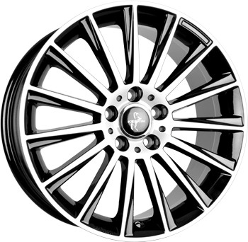 Keskin KT18 Turbo (8,5x20) black front polish