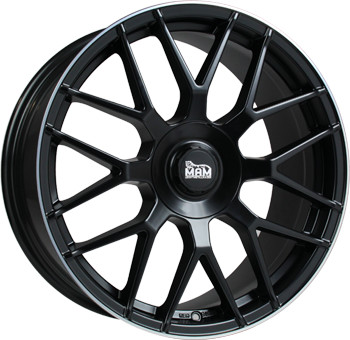 Mam GT1 (9.5x21) matt black lip polish