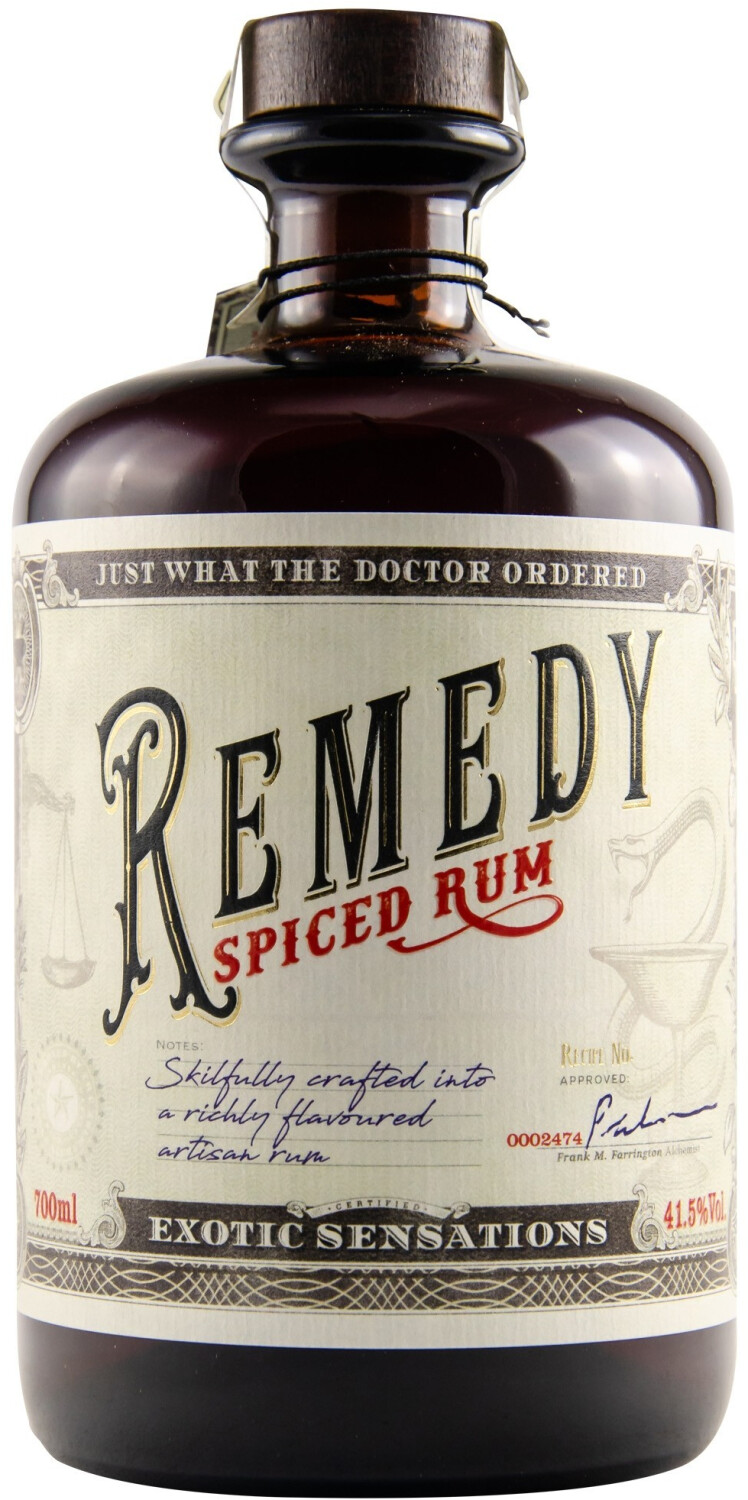Sierra Madre Remedy Spiced Rum 41,5% ab 3,16 € | Preisvergleich bei