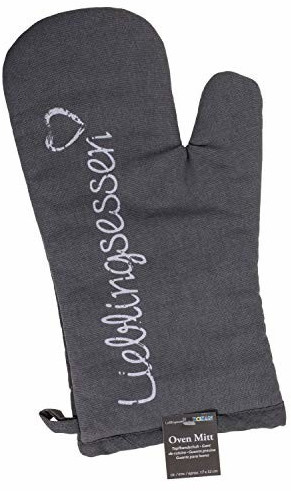 Out Of The Blue Oven Glove Favorite Food 17 x 32 cm grey (190329)