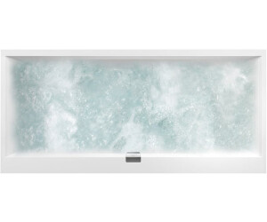 Villeroy & Boch Squaro Edge 12 Whirlwanne 160 x 75 cm weiß alpin (UAC160SQE2A1V01)