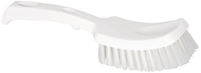 Nölle Handle brush HACCP 25 cm transparent, hard plastic,