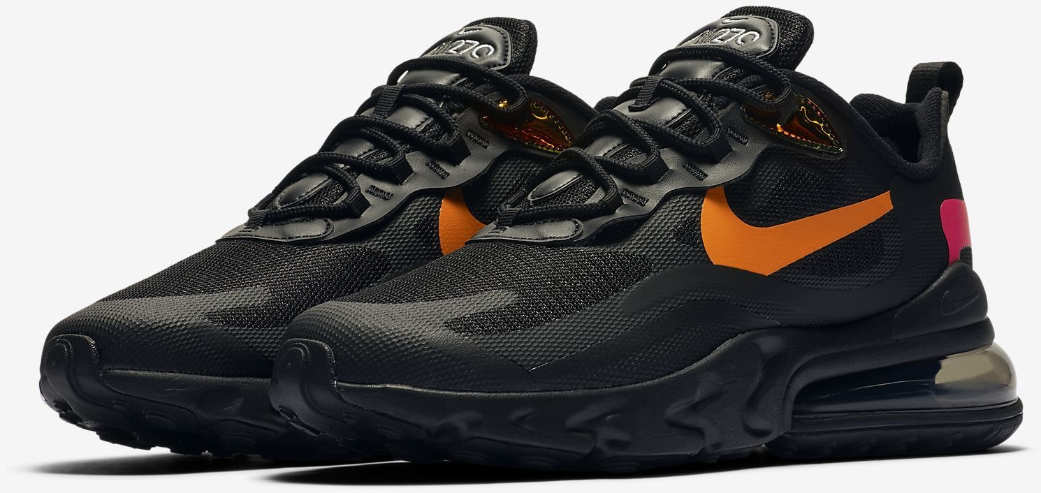 nike air max 270 react magma orange