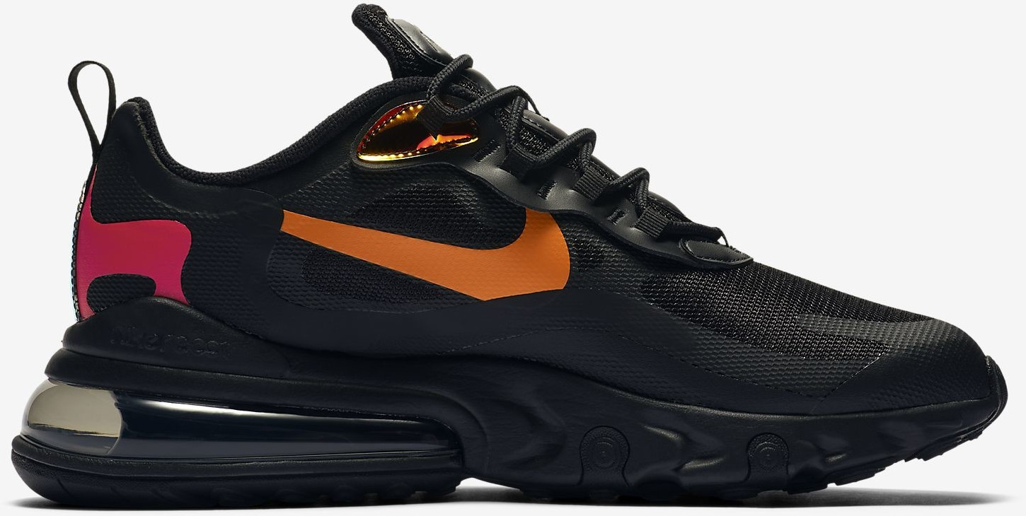 nike air max 270 react magma orange