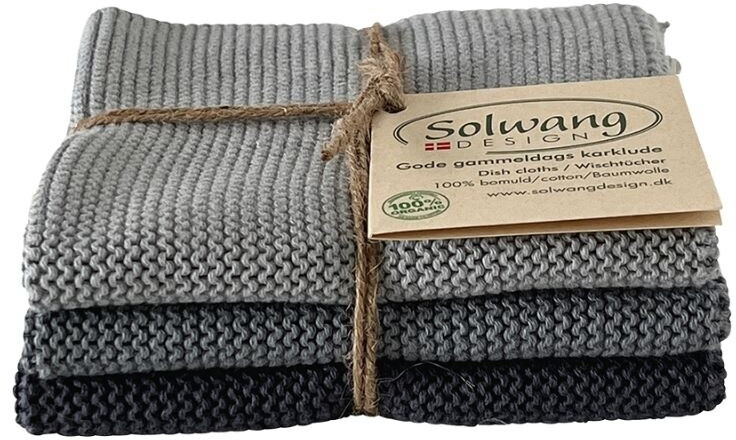 Solwang Wischlappen 3er Set Sturmgrau Kombi ab 13,90 € (Oktober 2026)