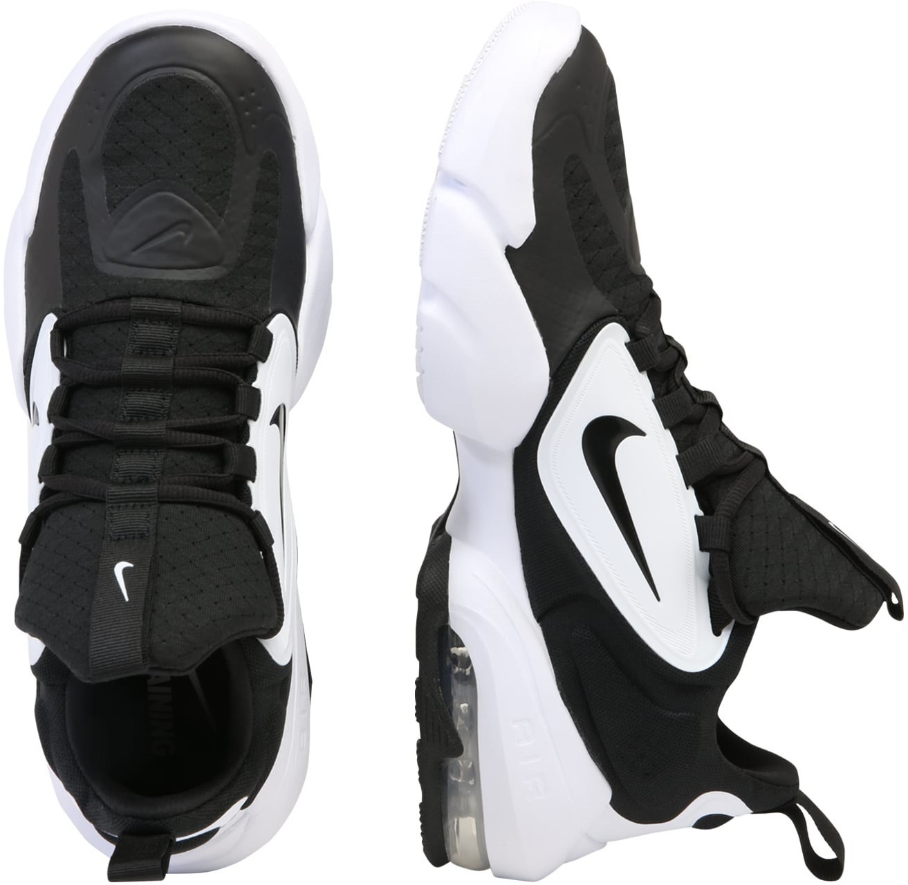 nike air max alpha savage black white
