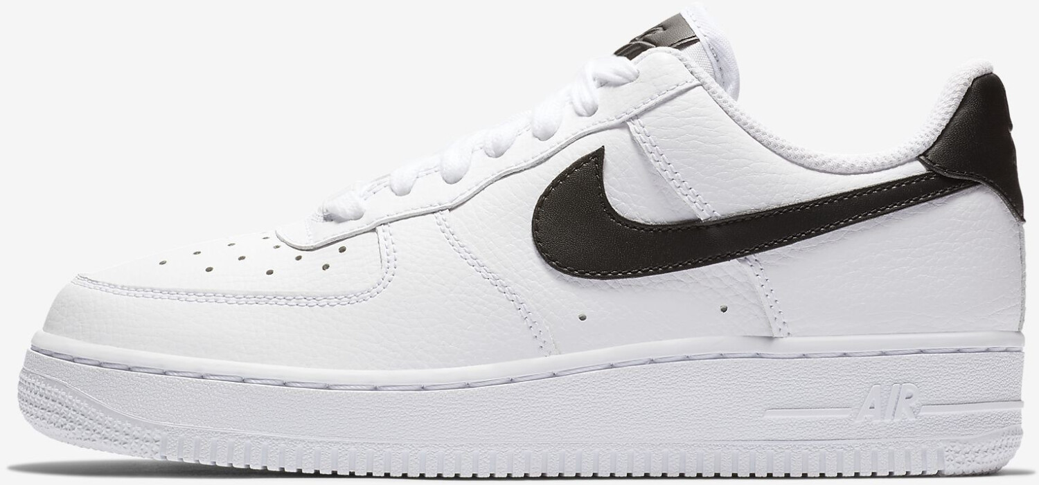 White nikes with discount black swoosh womens