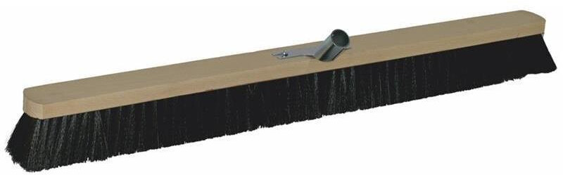 Sorex Broom quality mix PVC L.800mm with metal handle holder flat wood