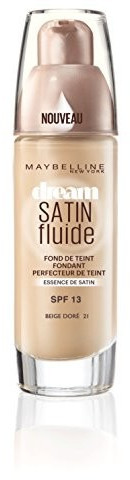 Gemey Maybelline Fond de teint Dream Satin fluide 21 Radiant (30 ml)