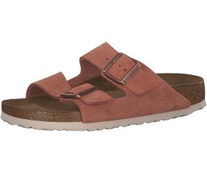 red suede birkenstocks