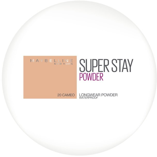 Gemey Maybelline Superstay 24H poudre compacte waterproof 20 beige éclat (9 g)