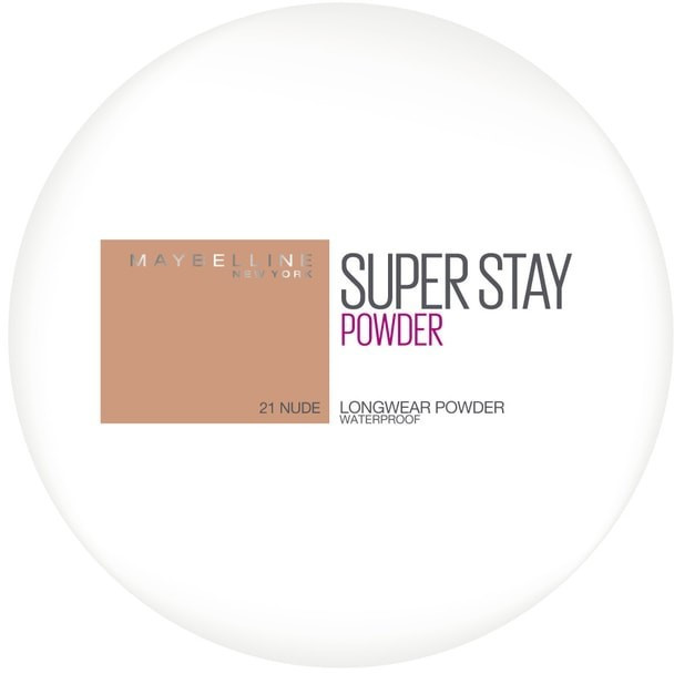 Gemey Maybelline Superstay 24H poudre compacte waterproof 21 beige doré (9 g)
