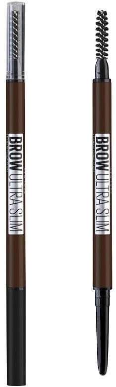 Gemey Maybelline Brow Ultra Slim crayon à sourcils rétractable 03 warm brown (1 g)