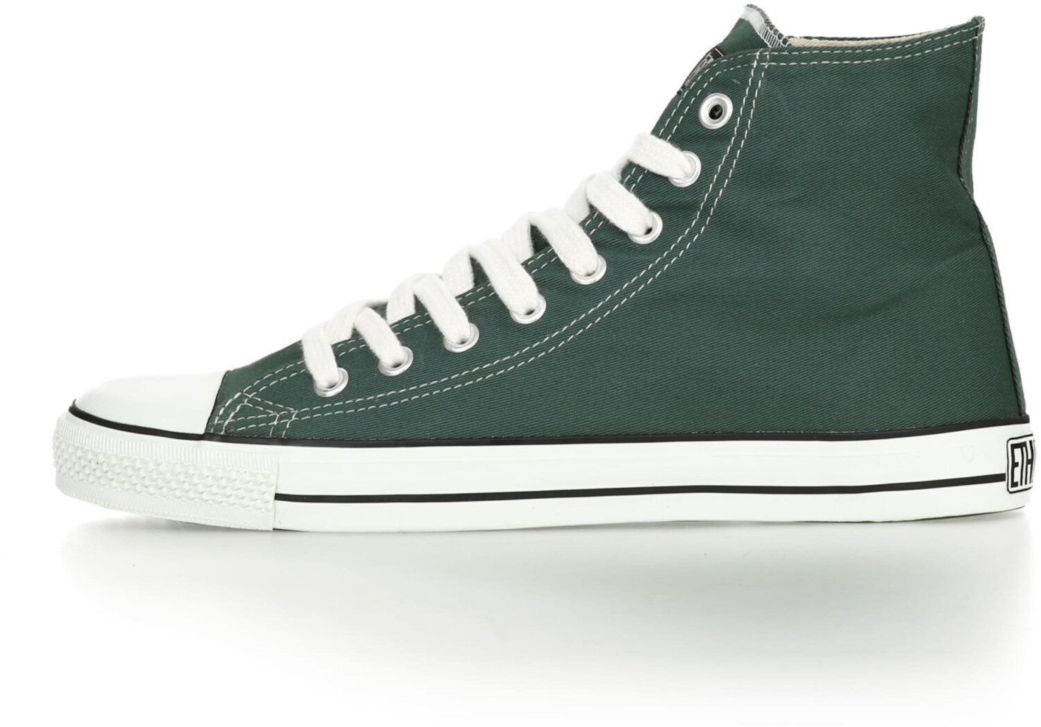 Ethletic Fair Trainer White Cap Hi Cut Classic reseda green/just white