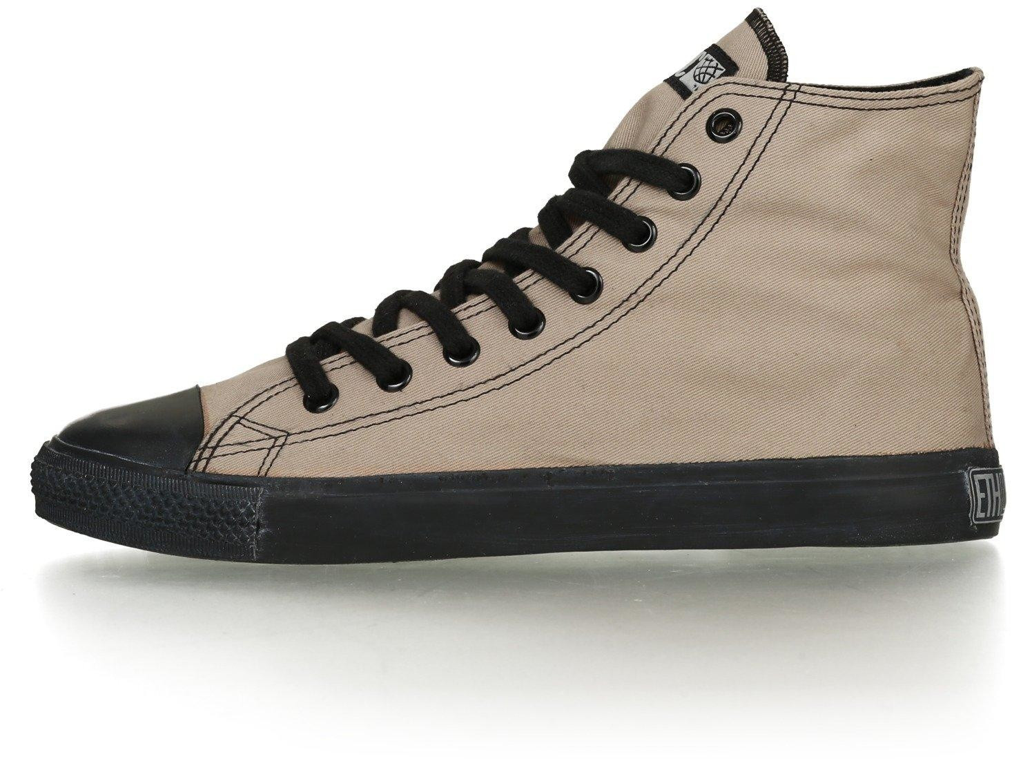 Ethletic Fair Trainer Black Cap Hi Cut Classic moon rock grey/jet black