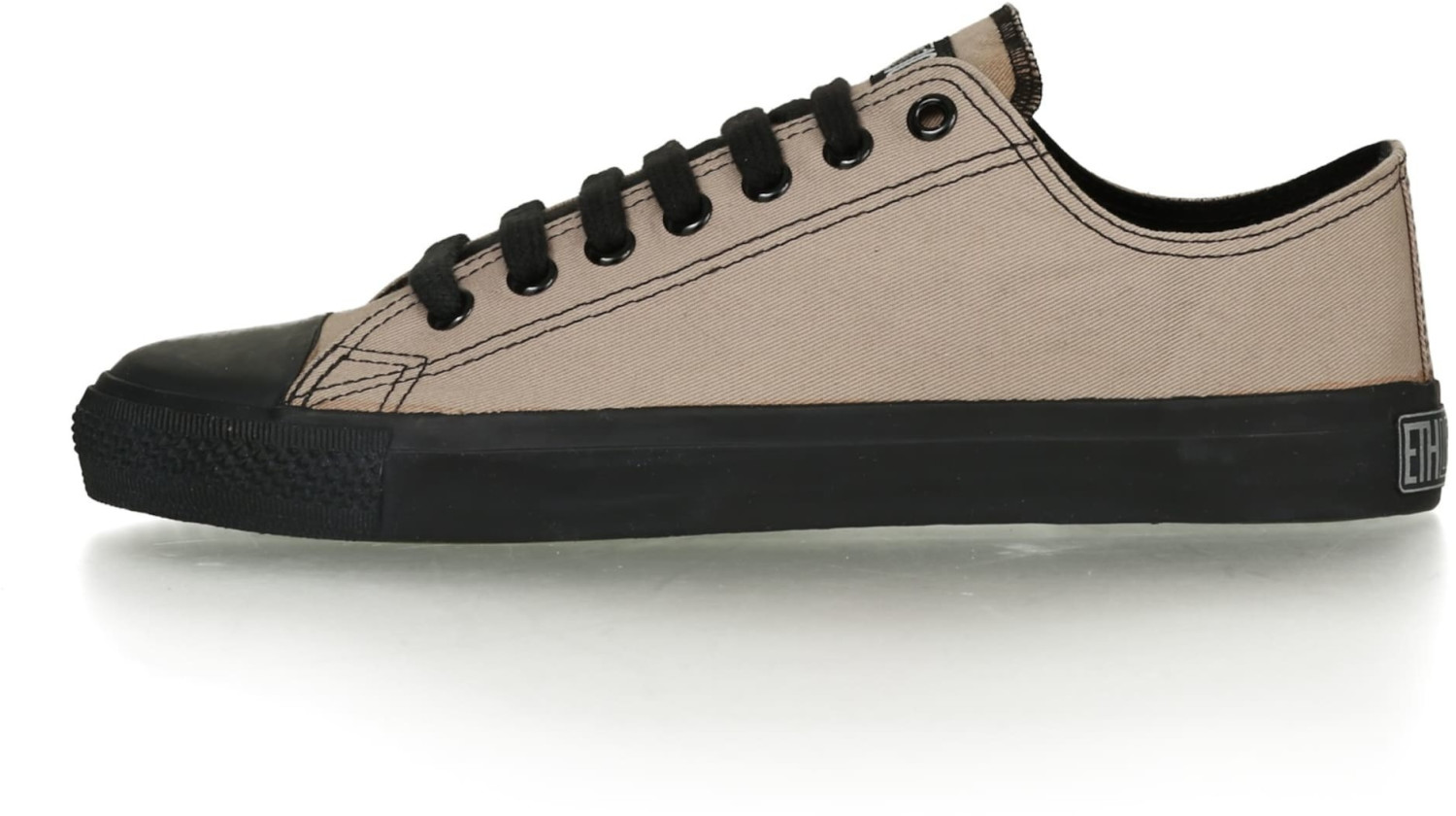 Ethletic Fair Trainer Black Cap Lo Cut Classic moon rock grey/jet black
