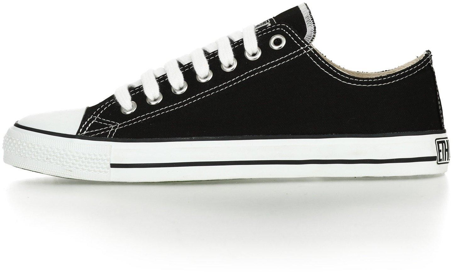 Ethletic Fair Trainer White Cap Lo Cut Classic jet black/just white
