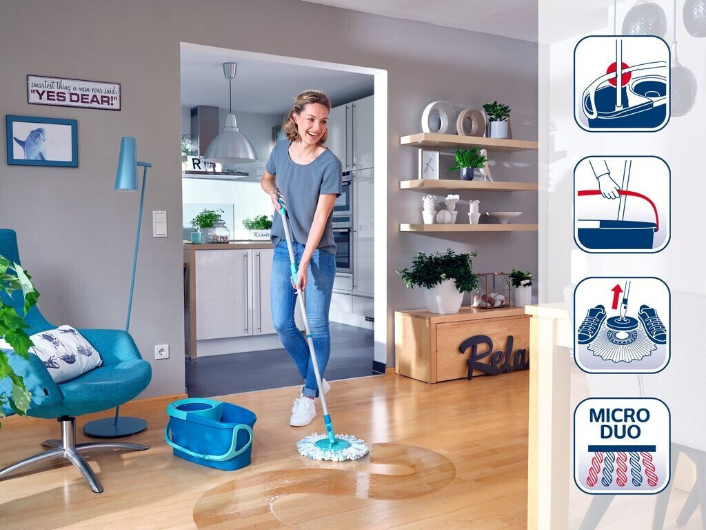 Vásárlás: Leifheit Clean Twist Disc Mop Set 52101 Felmosó árak  összehasonlítása, CleanTwistDiscMopSet52101 boltok