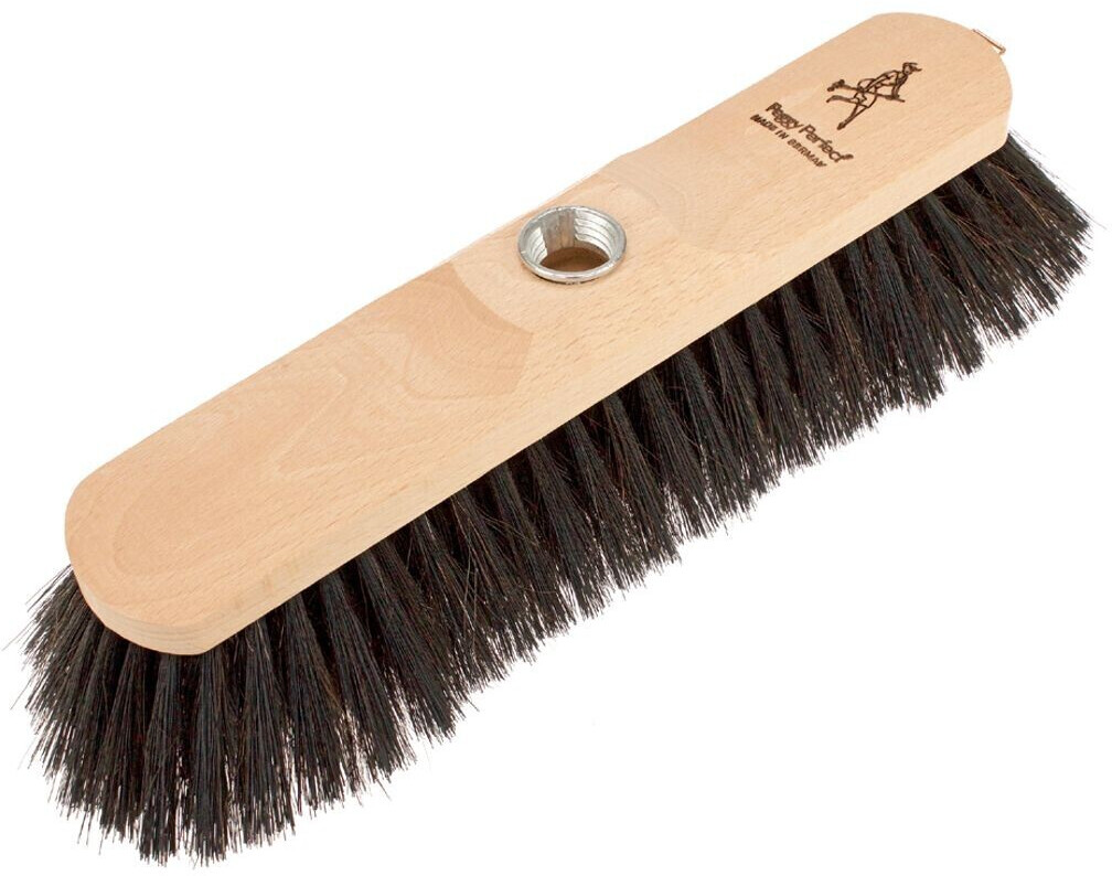 Peggy Perfect Broom, waxed wood, natural hair