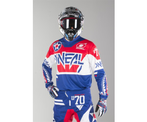 O'NEAL Element Warhawk Jersey Blue/Red – ONEAL USA