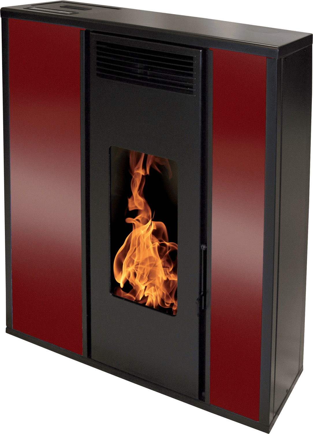 Interstoves Tessa 10 KW étanche bordeaux