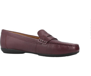 Geox D Annytah MOC - Mocassins Femme Respirants Et Ultra-Confortables En Cuir