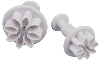 Patisse 2049 Cookie cutter set flower with ejector, 2 pieces