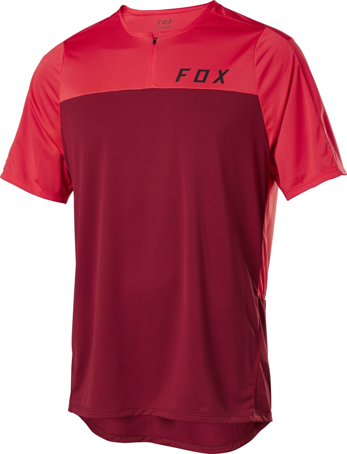 Fox Flexair SS Zip Jersey Men chili