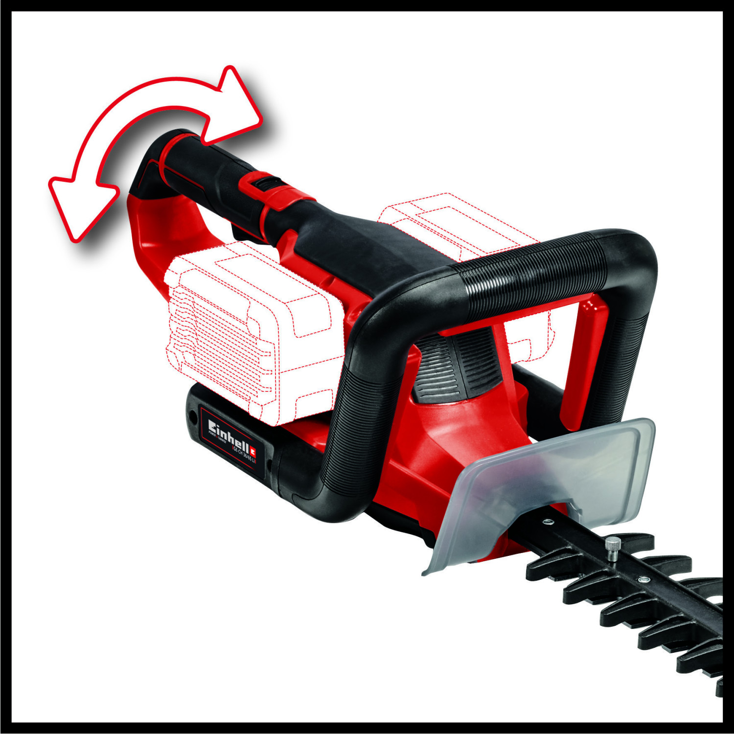 Einhell Taille-haie Sans Fil GE-CH 1846 Li Solo