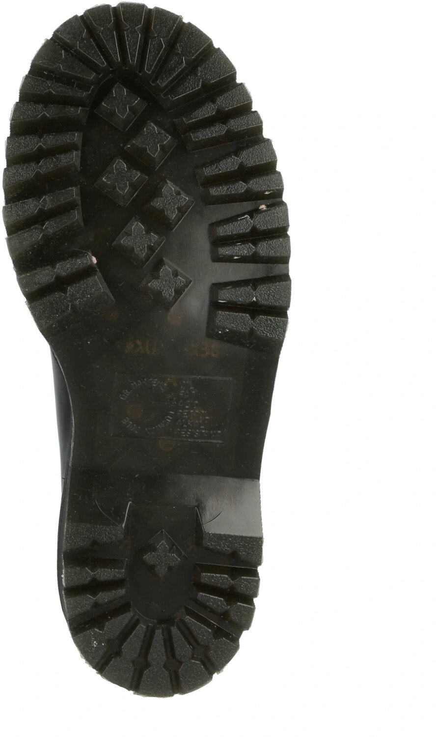Dr. Martens Holly Leather Platform Shoes black buttero au meilleur