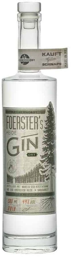 Maennerhobby Foersters Preisvergleich ab Dry Gin Heide | € 27,99 44% bei 0,5l