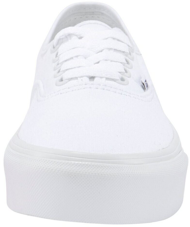 Vans authentic platform 2.0 classic white & true white womens shoes on sale